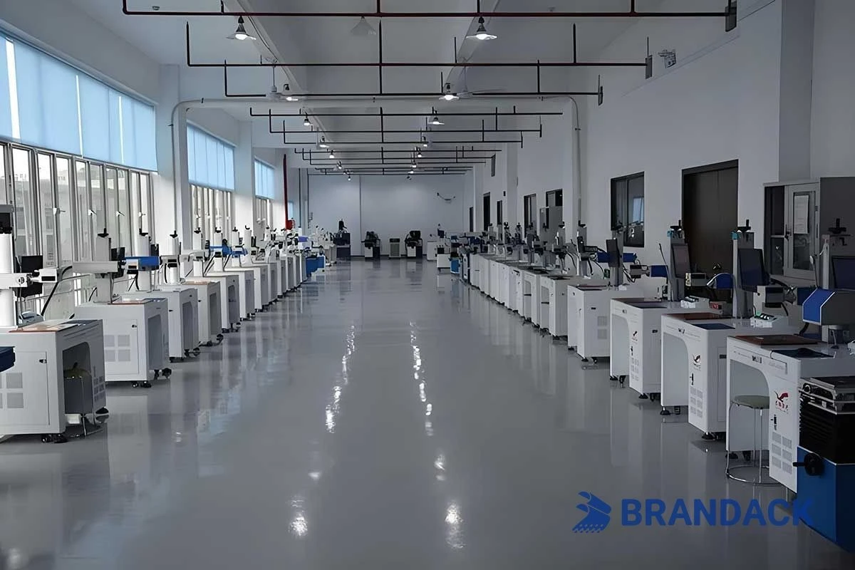 D&acirc;y chuyền sản xuất v&agrave; m&aacute;y khắc laser CO2